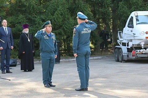 Всероссийские сборы спасателей проходят на Бору