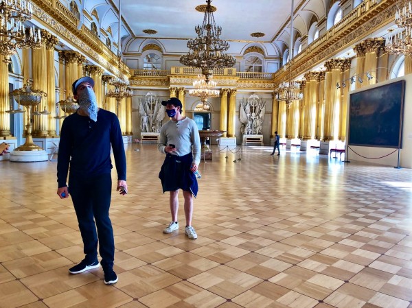 Торпедовцы посетили Государственный Эрмитаж