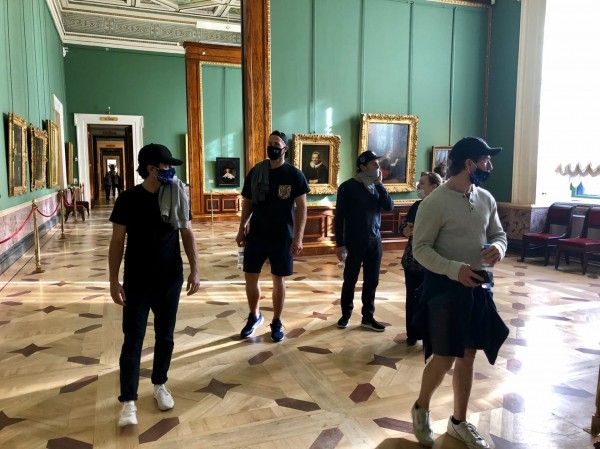 Торпедовцы посетили Государственный Эрмитаж