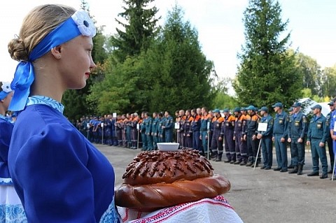 Всероссийские сборы спасателей проходят на Бору