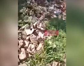 Свалку хлеба устроили в Советском районе