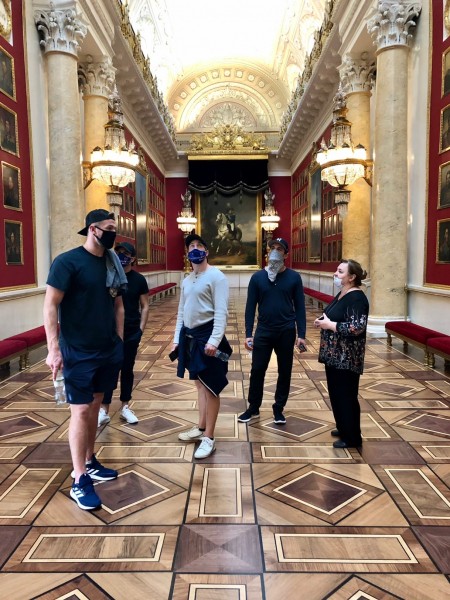 Торпедовцы посетили Государственный Эрмитаж