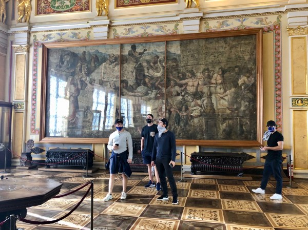 Торпедовцы посетили Государственный Эрмитаж