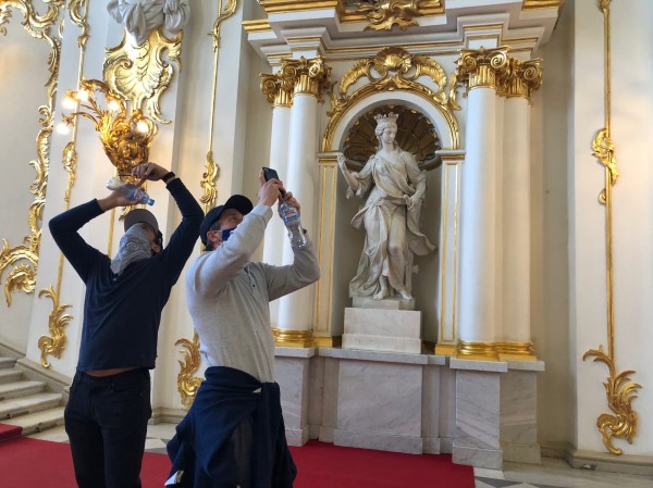 Торпедовцы посетили Государственный Эрмитаж