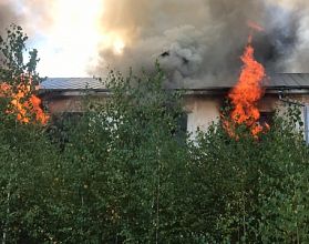 В Богородске ликвидировали последствия пожара
