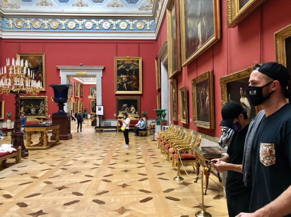 Торпедовцы посетили Государственный Эрмитаж