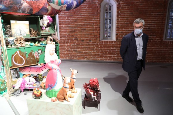 Глеб Никитин и Максим Ксензов посетили экспозицию премии «Инновация-2020» 