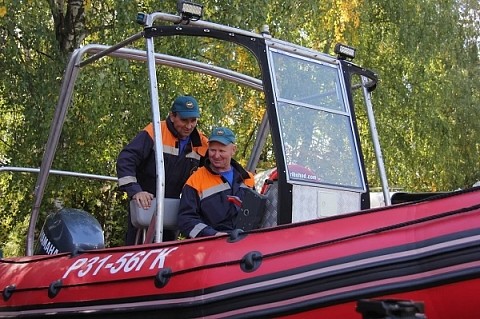 Всероссийские сборы спасателей проходят на Бору