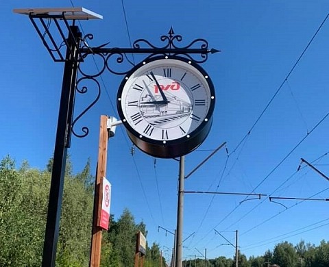 Винтажную платформу для «Стрижа» установили в Нижнем Новгороде