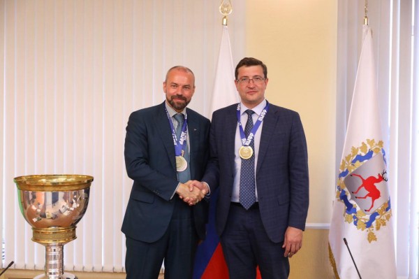 Глеб Никитин провел встречу с мини-футбольным клубом «Торпедо» 