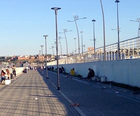 Нижегородцы пожаловались на помойку на Волжской набережной