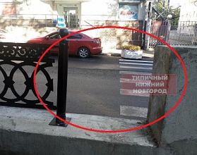 Несоразмерные заборы в Звездинском сквере возмутили нижегородцев