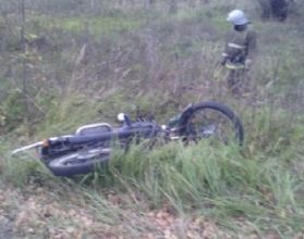 В Краснобаковском районе разбился мотоциклист 