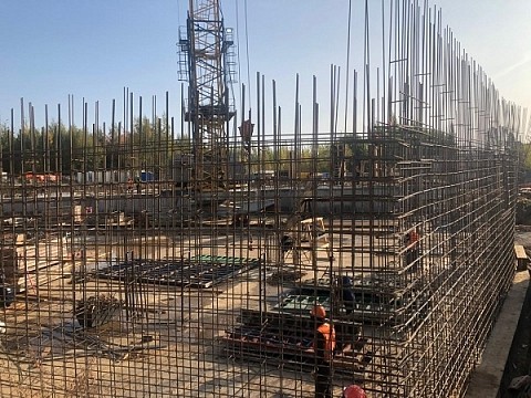 На 35% готов каркас здания нижегородского ЖК «Университетский»  
