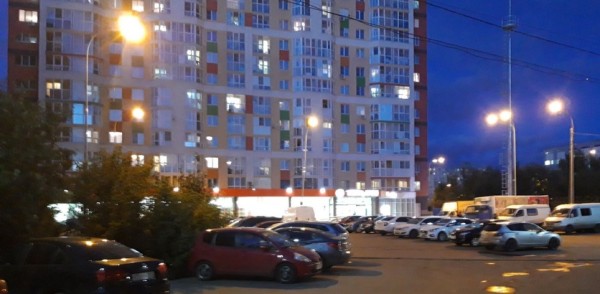 Наружное освещение восстановили на улице Коломенской по просьбе жителей Наружное освещение восстановили на улице Коломенской по просьбе жителей