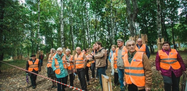 Представители ТОС и ветераны Приокского района Нижнего Новгорода  одобрили проект благоустройства парка «Швейцария»