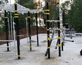Воркаут-площадку устанавливают в «Щербинках-2»