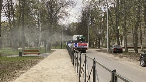 Нижний Новгород  погрузят в противовирусный туман