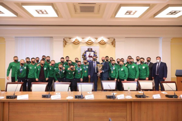 Глеб Никитин провел встречу с мини-футбольным клубом «Торпедо» 