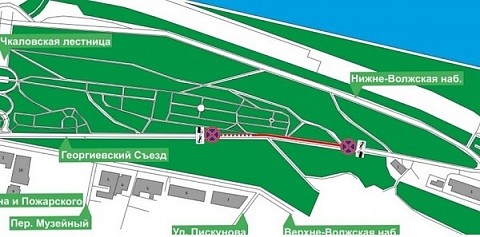 Зону парковки сократят на Георгиевском съезде  