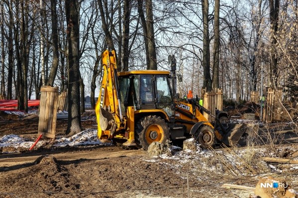 Благоустройство парка «Швейцария» завершено на 20 процентов