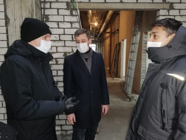 Глеб Никитин поручил усилить контроль за строительством зала художественной гимнастики в Заволжье Глеб Никитин поручил усилить контроль за строительством зала художественной гимнастики в Заволжье