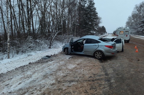Занесло на скользкой дороге. В Нижегородской области в аварии погиб человек