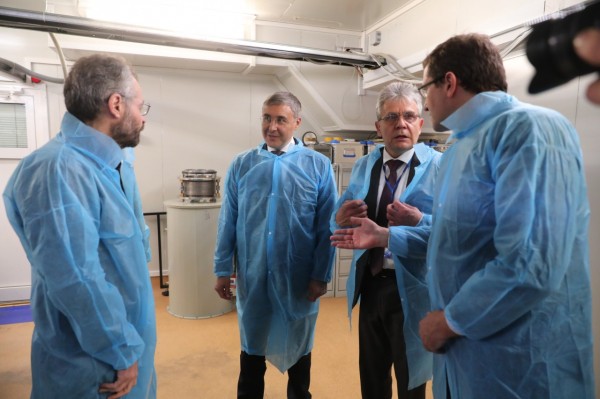 Валерий Фальков и Глеб Никитин обсудили перспективы развития Института прикладной физики РАН 