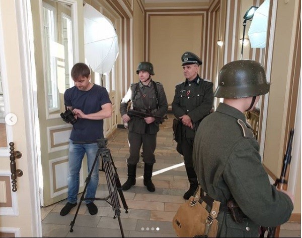 Военную драму снимают на Нижегородской ярмарке