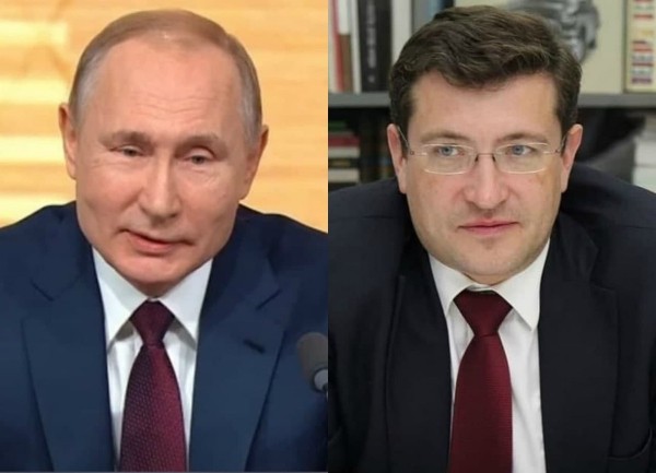 Путин и Никитин ждут очередь на прививку от коронавируса Путин и Никитин ждут очередь на прививку от коронавируса