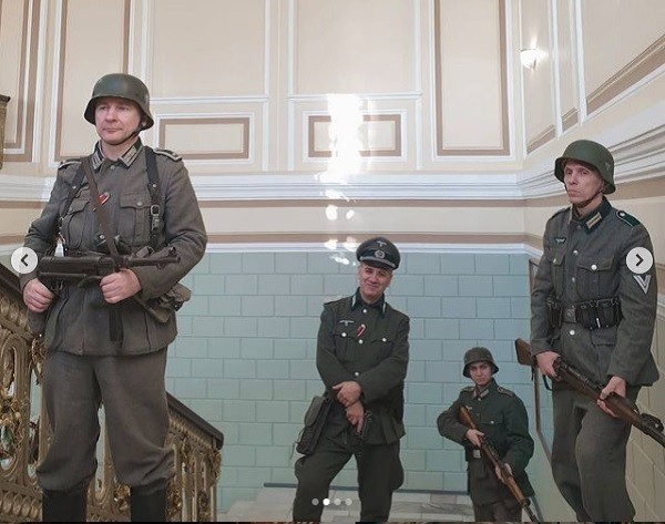 Военную драму снимают на Нижегородской ярмарке