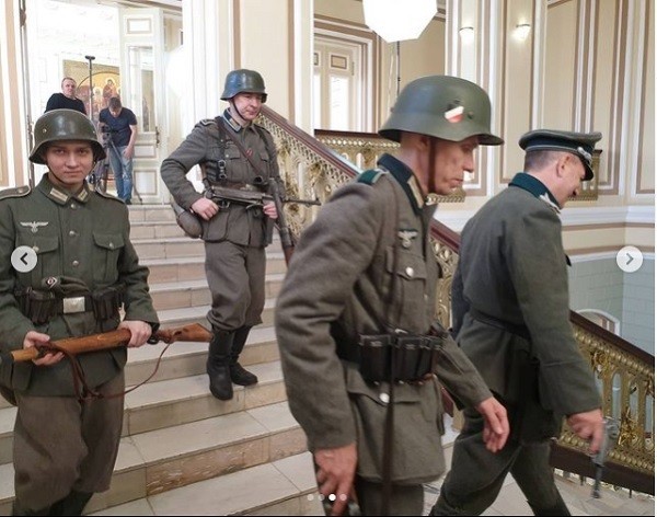 Военную драму снимают на Нижегородской ярмарке