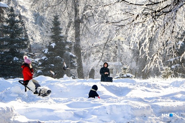 Прогноз погоды на неделю: нижегородцев ожидают обильные снегопады