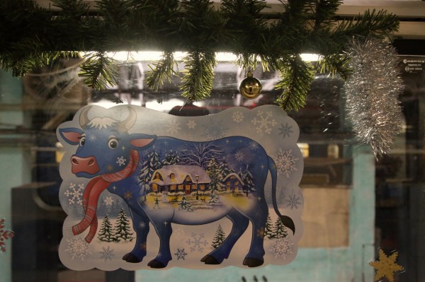 Первый новогодний поезд метро в Нижнем Новгороде вышел в рейс