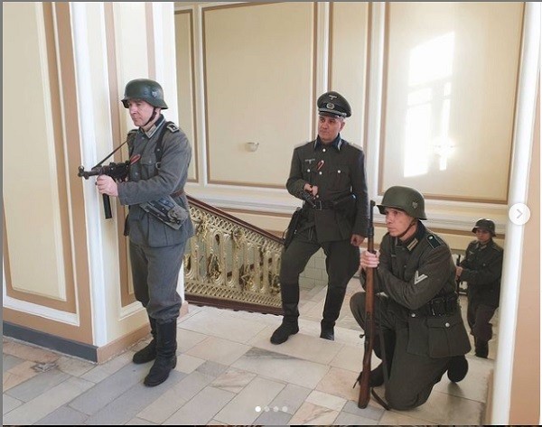 Военную драму снимают на Нижегородской ярмарке