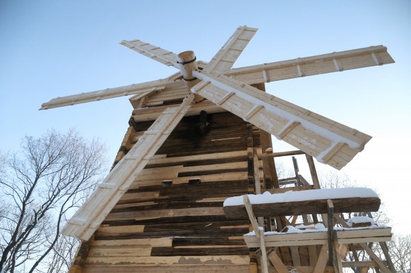 Юрий Шалабаев: Мельнице толчее-столбовке на Щёлоковском хуторе вернули исторический облик