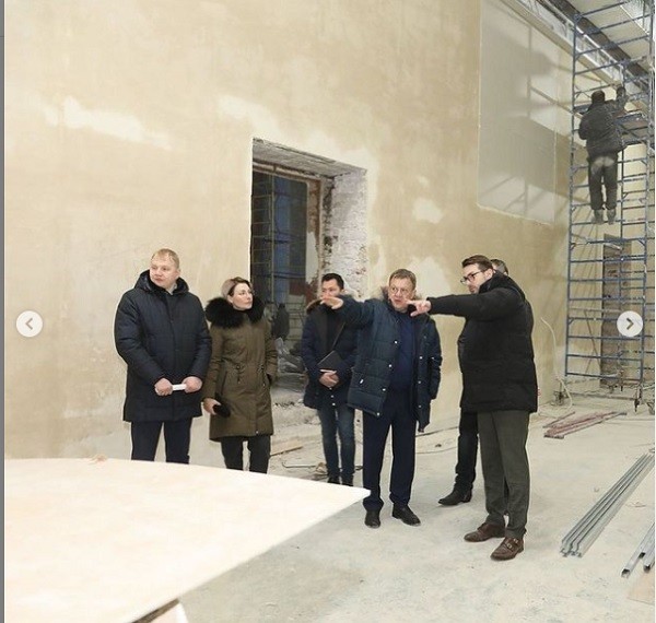 Беркович показал начало реставрации «Рекорда» в Нижнем Новгороде Беркович показал начало реставрации «Рекорда» в Нижнем Новгороде