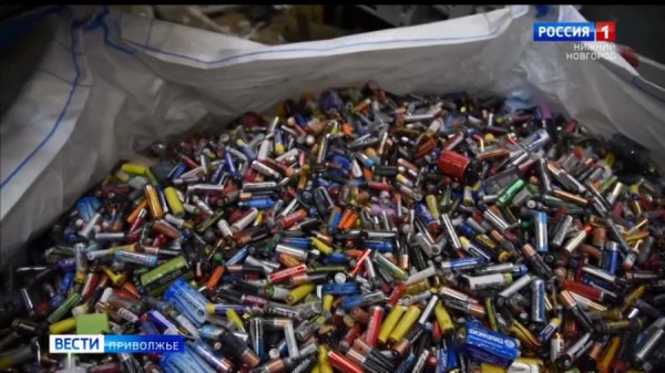 Первая партия батареек, собранных школьниками, поступила на челябинский завод