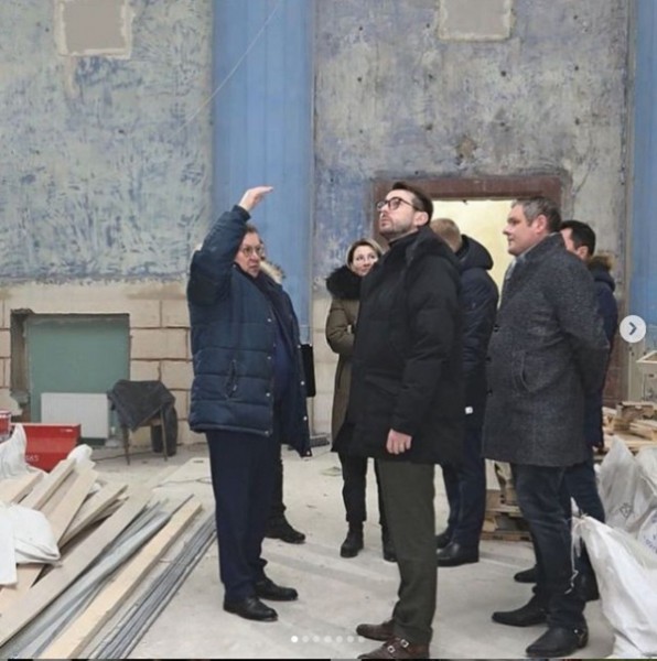 Беркович показал начало реставрации «Рекорда» в Нижнем Новгороде Беркович показал начало реставрации «Рекорда» в Нижнем Новгороде