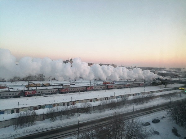 Ретро-поезд привез московских туристов в Нижний Новгород