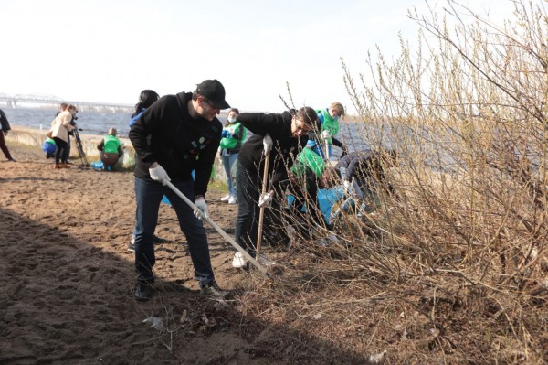 Более 35 тысяч жителей Нижегородской области присоединилось к Всероссийскому субботнику 