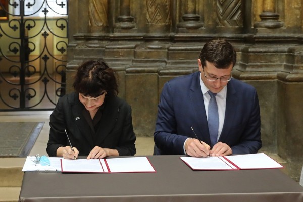 Нижегородская область и ГМИИ им. А.С. Пушкина подписали соглашение о сотрудничестве