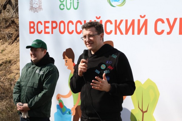 Более 35 тысяч жителей Нижегородской области присоединилось к Всероссийскому субботнику 