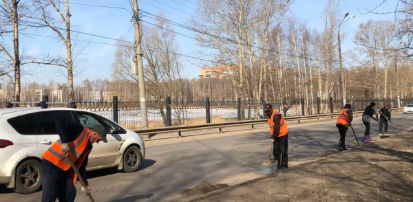 На улицах Коммуны и Исполкома сегодня ночью будут ремонтировать дорогу
