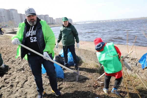 Более 35 тысяч жителей Нижегородской области присоединилось к Всероссийскому субботнику 