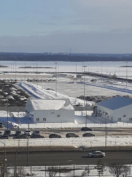 Несанкционированный полигон для снега нашли на Стрелке в Нижнем Новгороде Несанкционированный полигон для снега нашли на Стрелке в Нижнем Новгороде