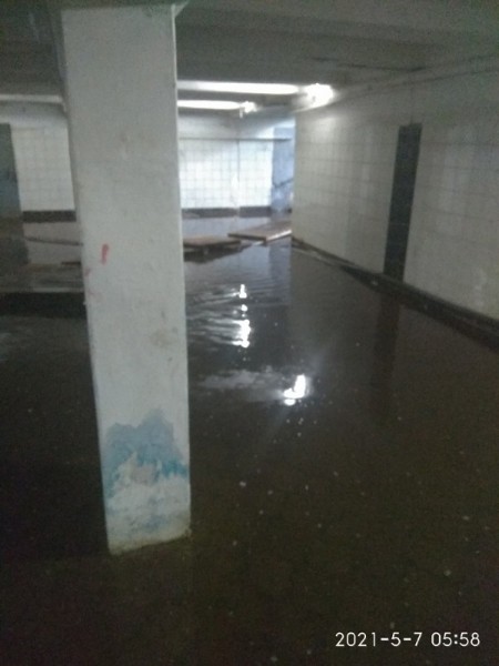 Тоннель у метро «Комсомольская» в Нижнем Новгороде затопило в мае Тоннель у метро «Комсомольская» в Нижнем Новгороде затопило в мае