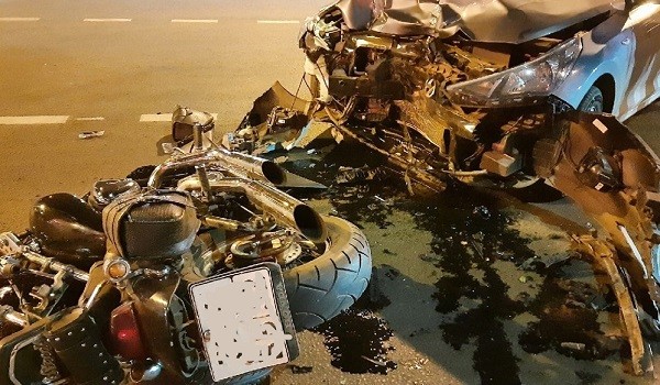 Два человека пострадали в ДТП с мотоциклом в Автозаводском районе