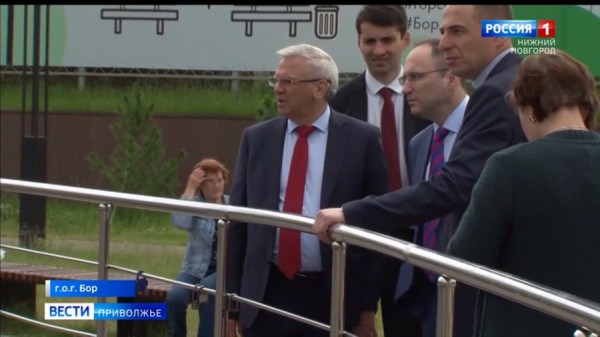 Евгений Люлин оценил благоустройство вейк-парка, Мухинского и Юрасовского озера на Бору