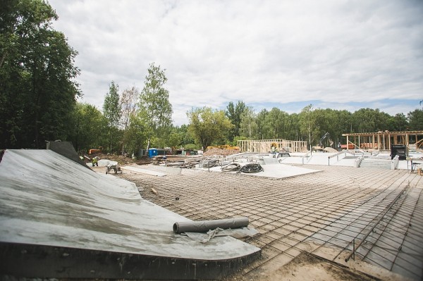 Строительство скейт-парка в нижегородской «Швейцарии» завершится к 15 июня Строительство скейт-парка в нижегородской «Швейцарии» завершится к 15 июня